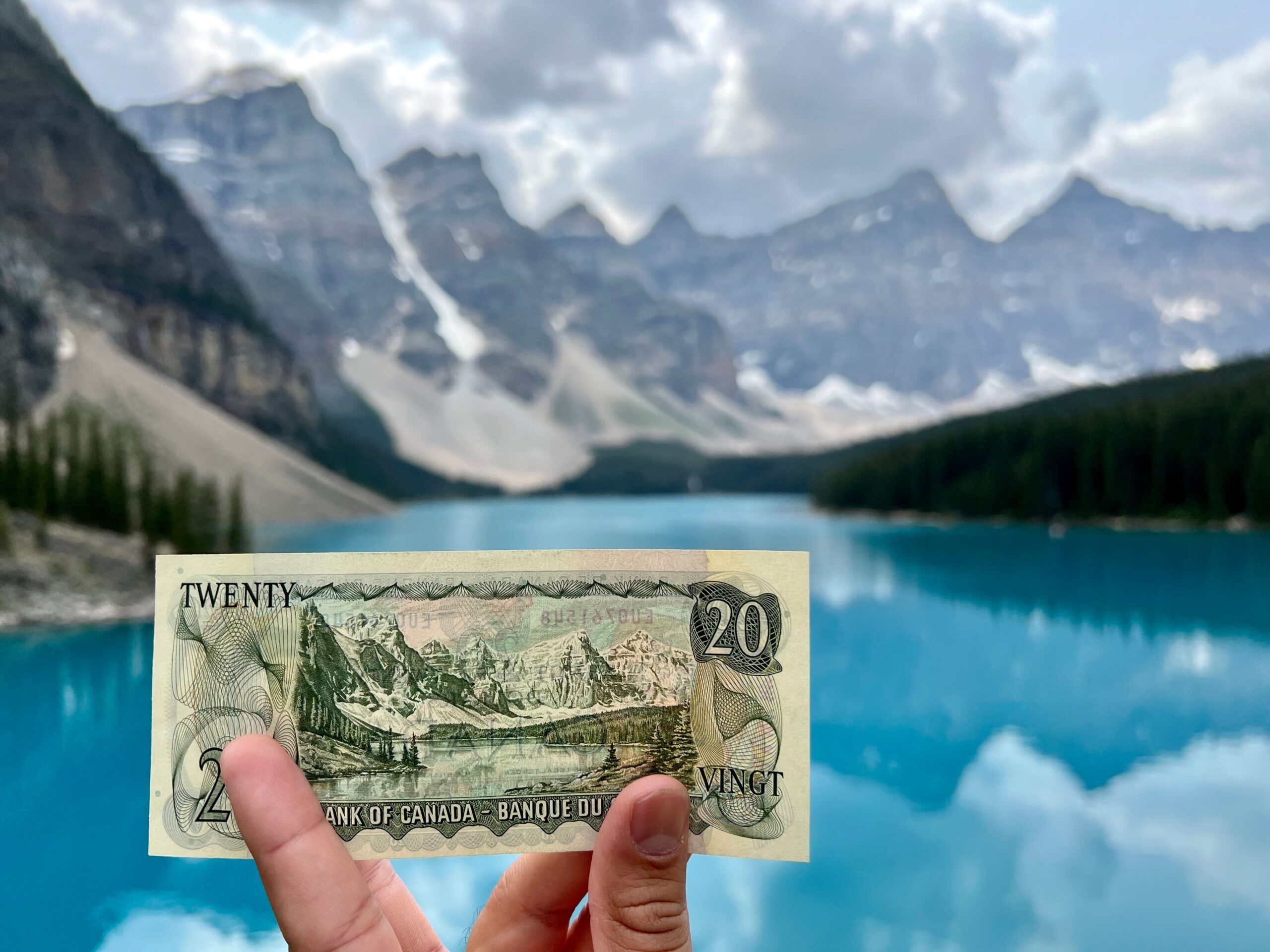 Old 20 Dollar Note & Moraine Lake – The Currency Project